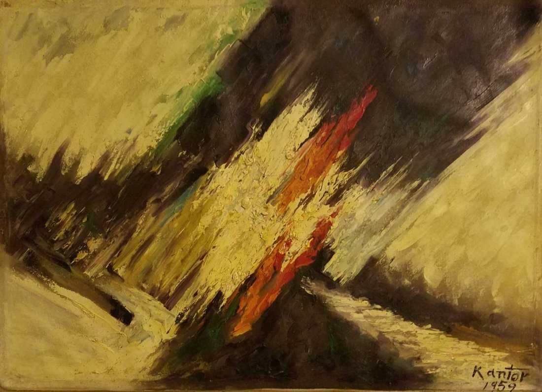 Tadeusz Kantor (1915-1990) „Abstrakcja”, źródło: Andrew Auctions
