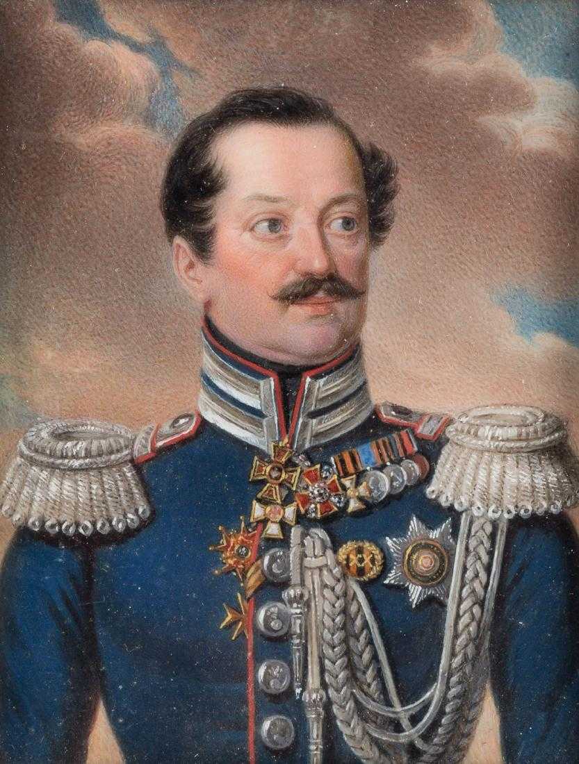 Stanisław Marszałkiewicz (1798-1872) „Portret Andreja Jakowlewicza Storogenko", źródło: Hargesheimer Kunstauktionen