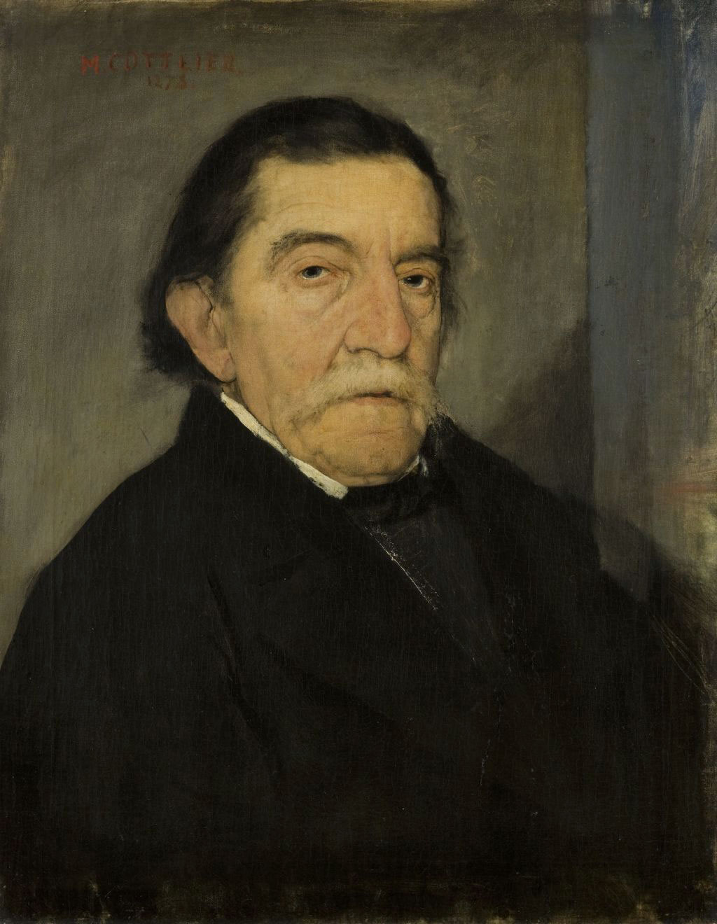 Maurycy Gottlieb "Portret Ignacego Kurandy", 1878 rok, źródło: Muzeum Narodowe w Krakowie