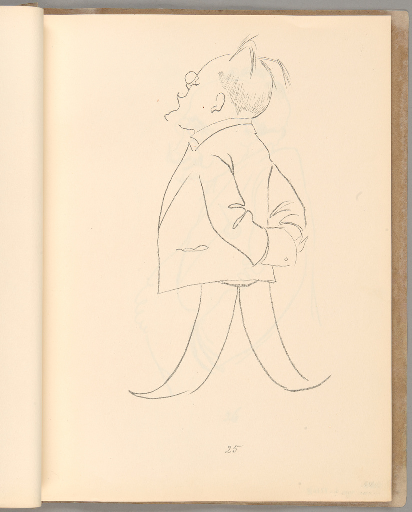 Kazimierz Sichulski, "Österreichischer Reichstat in Karikaturen", 1912 rok, źródło: Muzeum Narodowe w Krakowie