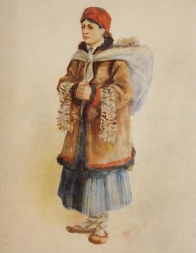 Stanisław Masłowski (1853-1926) "Hucułka", źródło: L’Art Gallery
