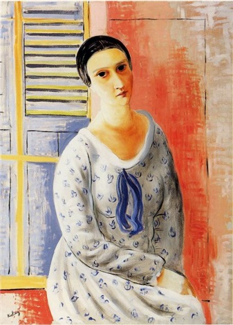 Mojżesz Kisling (1891-1953) "Portret Anny Zborowskiej", 1922 rok, źródło: Artcurial