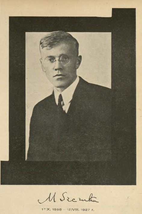 Fotografia Mieczysława Szczuki, która ukazała się we wspomnieniu o artyście w czasopiśmie "Dźwignia" w 1927 roku.