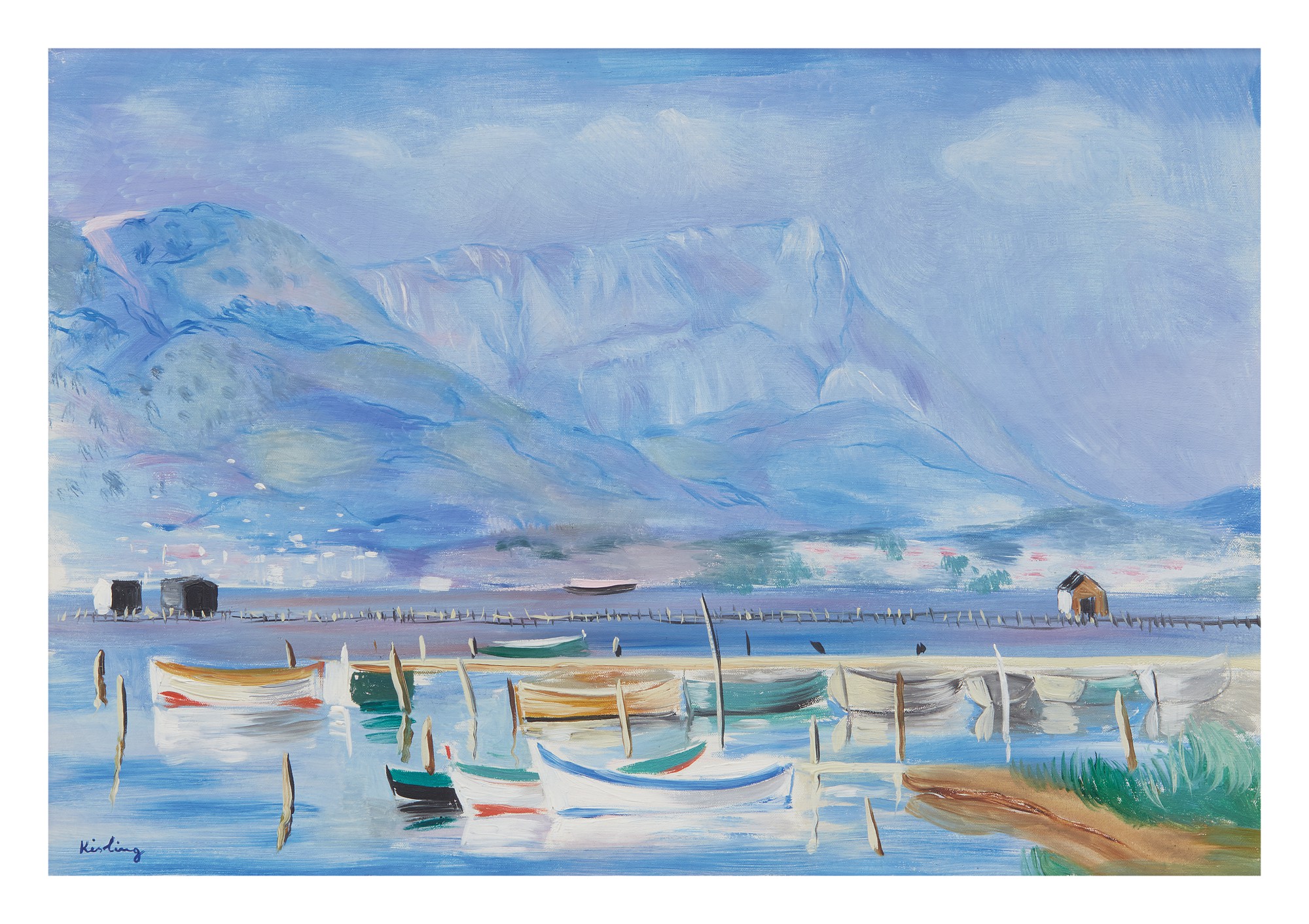 Mojżesz Kisling (1891-1953) „Port w Tamaris”, źródło: Sotheby's