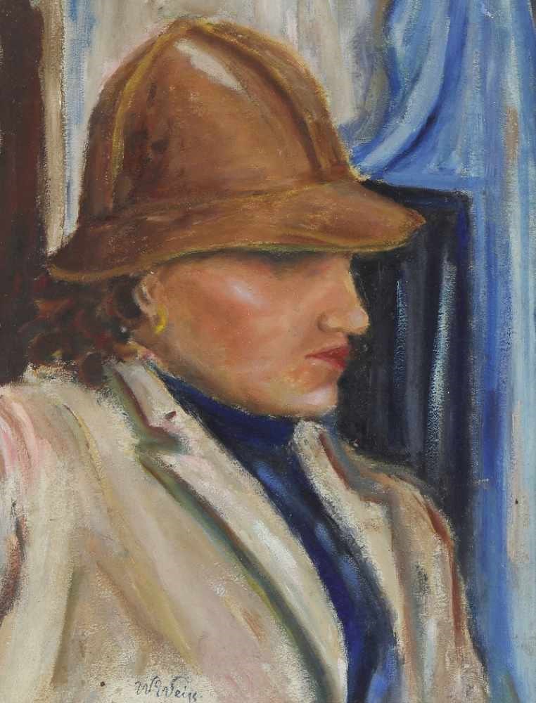 Wojciech Weiss (1875-1950) „Portret kobiety”, źródło: Auktionshaus OWL