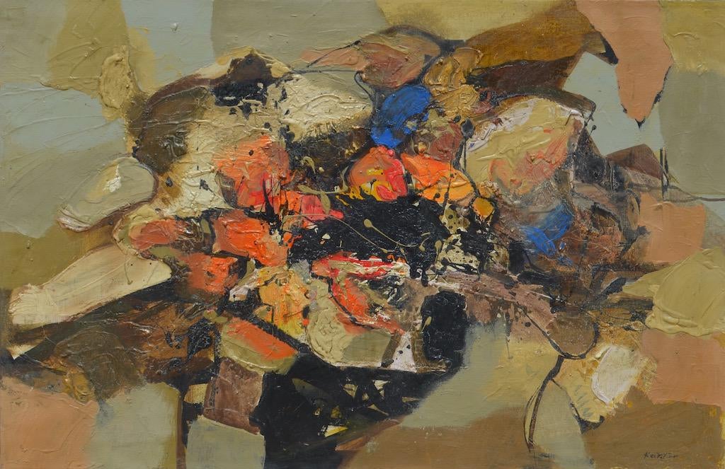 Tadeusz Kantor (1915-1990) „Kompozycja (Informel?)”, źródło: Art Torg