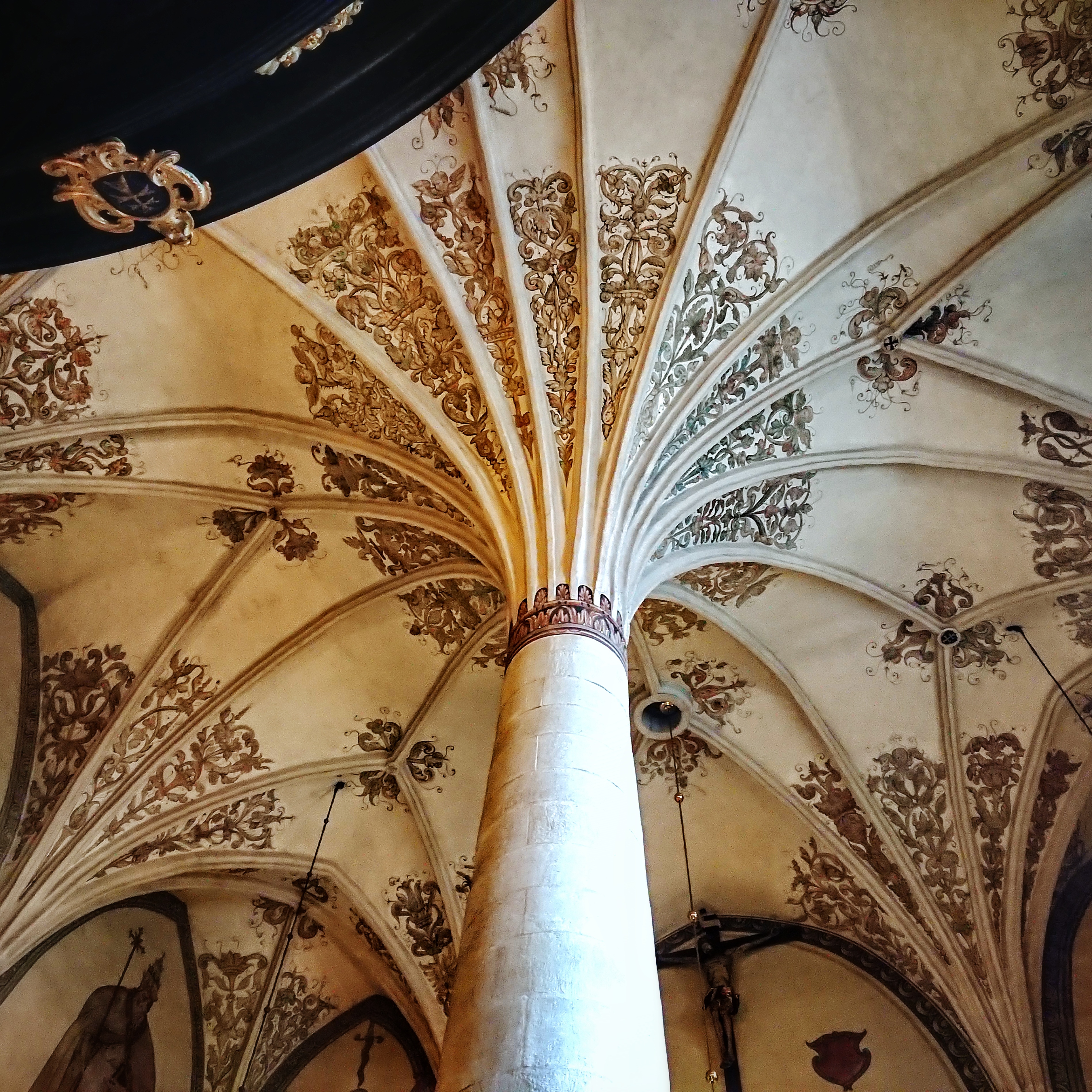 Sklepienie palmowe w krakowskim kościele Św. Krzyża, źródło: archiwum autorki