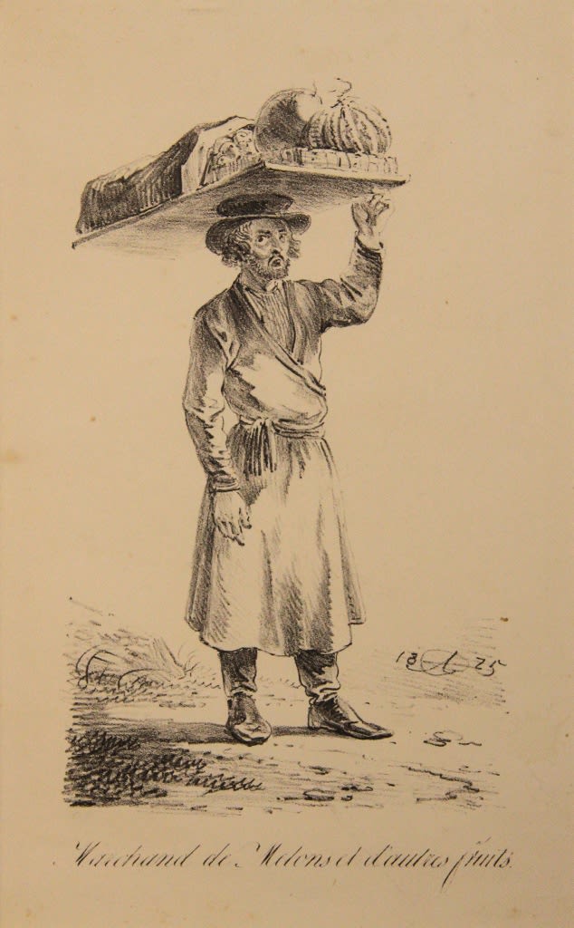 Aleksander Orłowski (1777-1832) „Sprzedawca melonów”, źródło: Sovcom