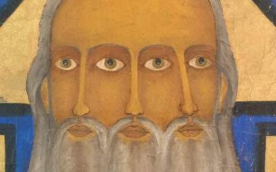 Wizerunek Trójcy Świętej o trzech twarzach