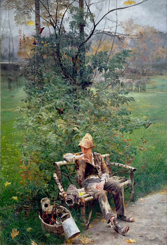 Jacek Malczewski (1854-1929) "Introdukcja", 1890 rok, źródło: Muzeum Narodowe w Krakowie