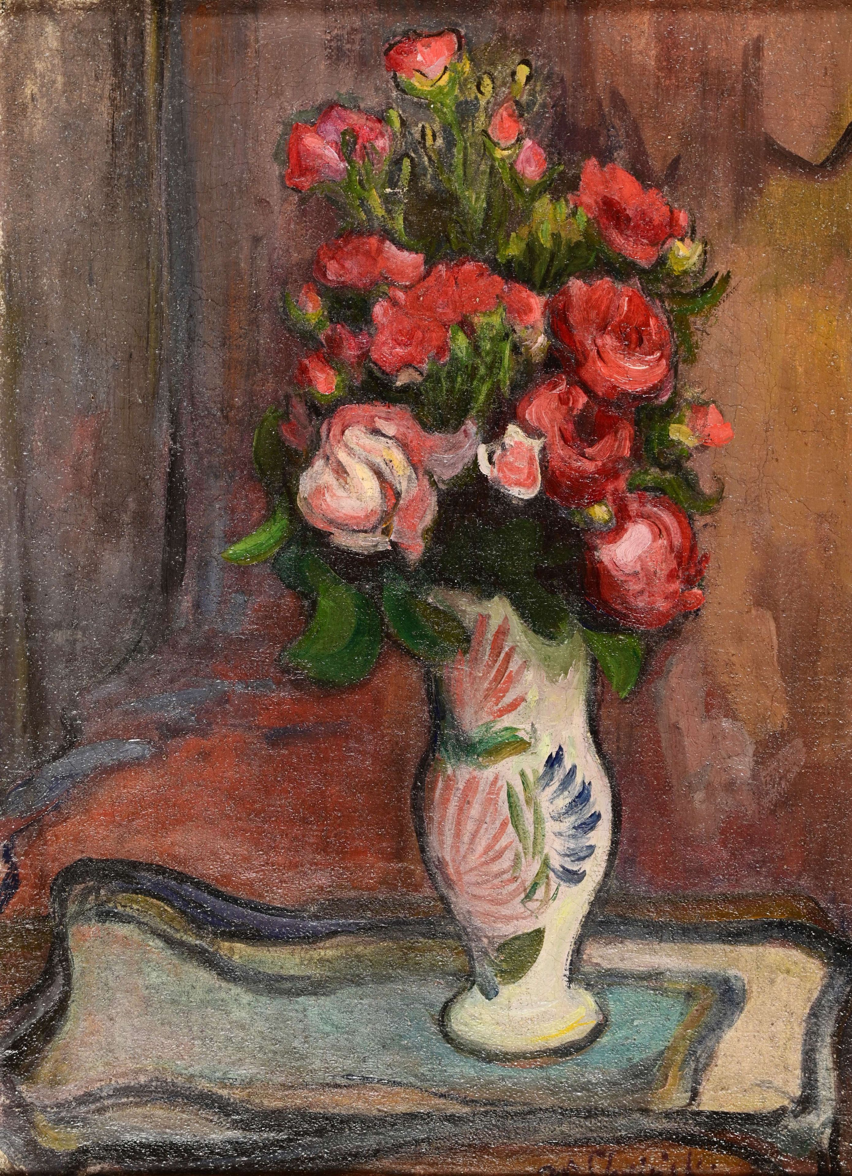 Władysław Ślewiński (1854-1918) „Bukiet kwiatów w bretońskim dzbanku”, źródło: Maître Philippe LANNON et THIERRY-LANNON et Associés