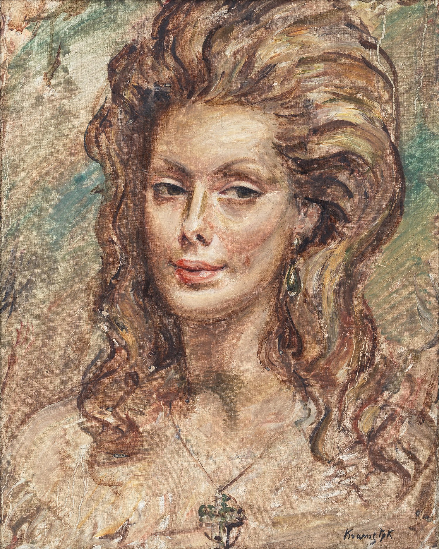 Roman Kramsztyk (1885-1942) „Portret białej Murzynki”, źródło: Bonhams