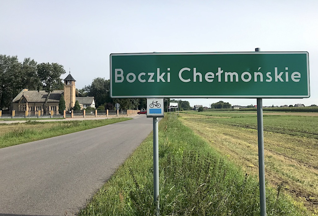 Wieś Boczki nazwana Chełmońskimi na cześć artysty malarza, źródło: archiwum autora