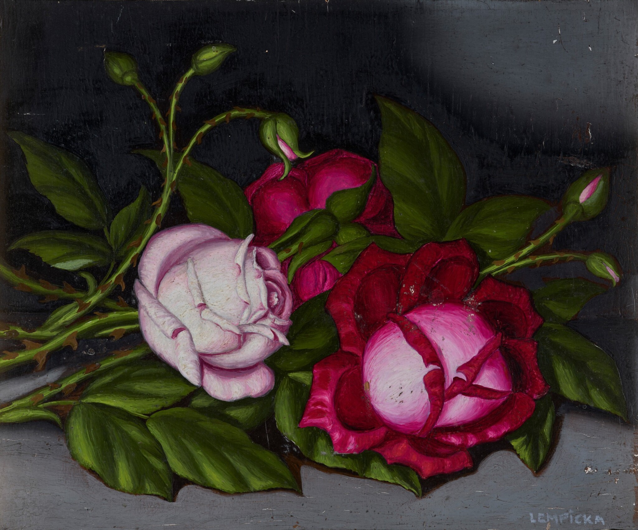 Tamara Łempicka (1898-1980) „Róże",  źródło: Sotheby's