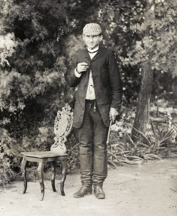 Soter Jaxa-Małachowski w Wolanowie, ok. 1890 roku, źródło: kolekcja prywatna 