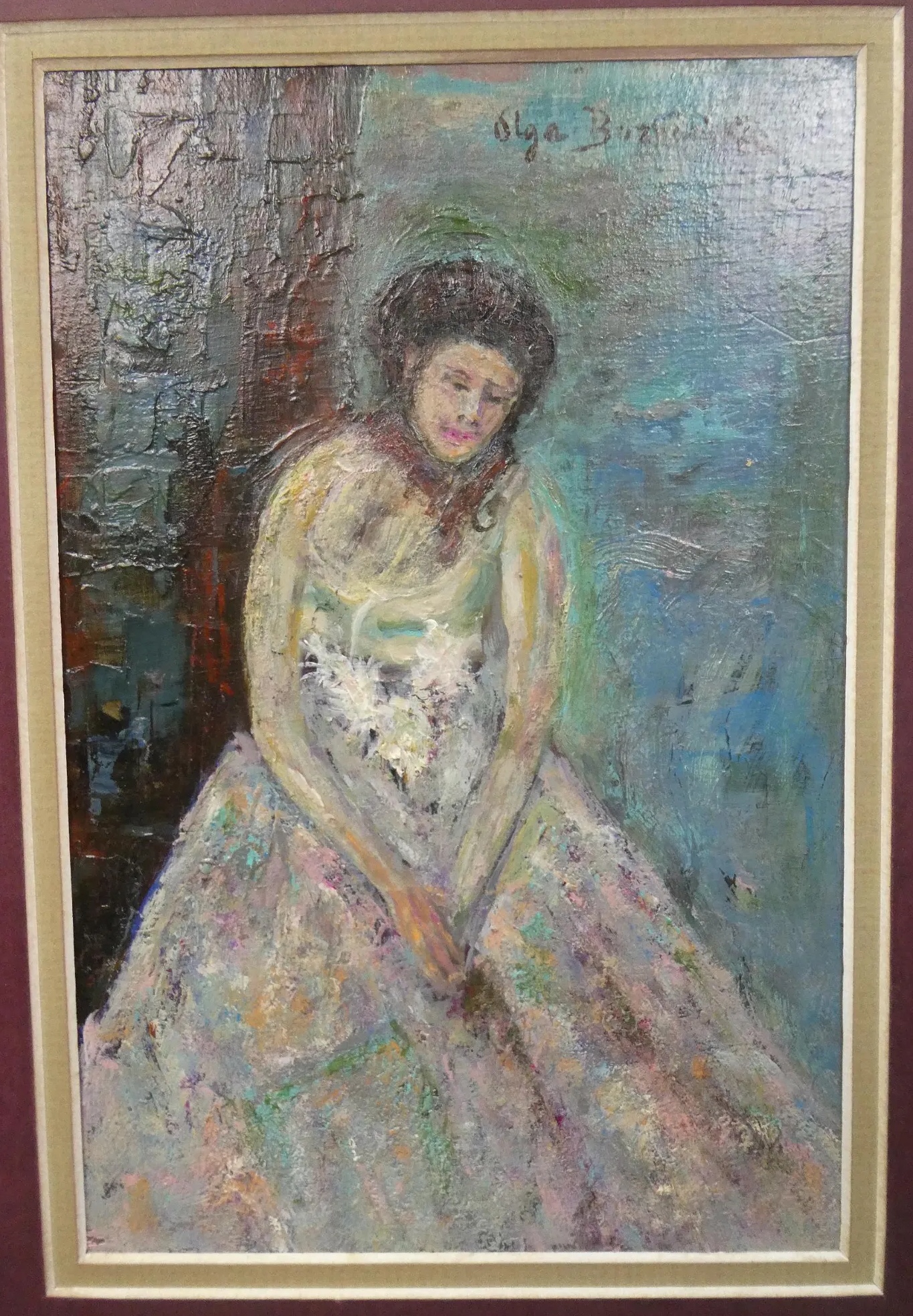 Olga Boznańska (1865-1940) “Portret damy”, źródło: Lodestar Auctions