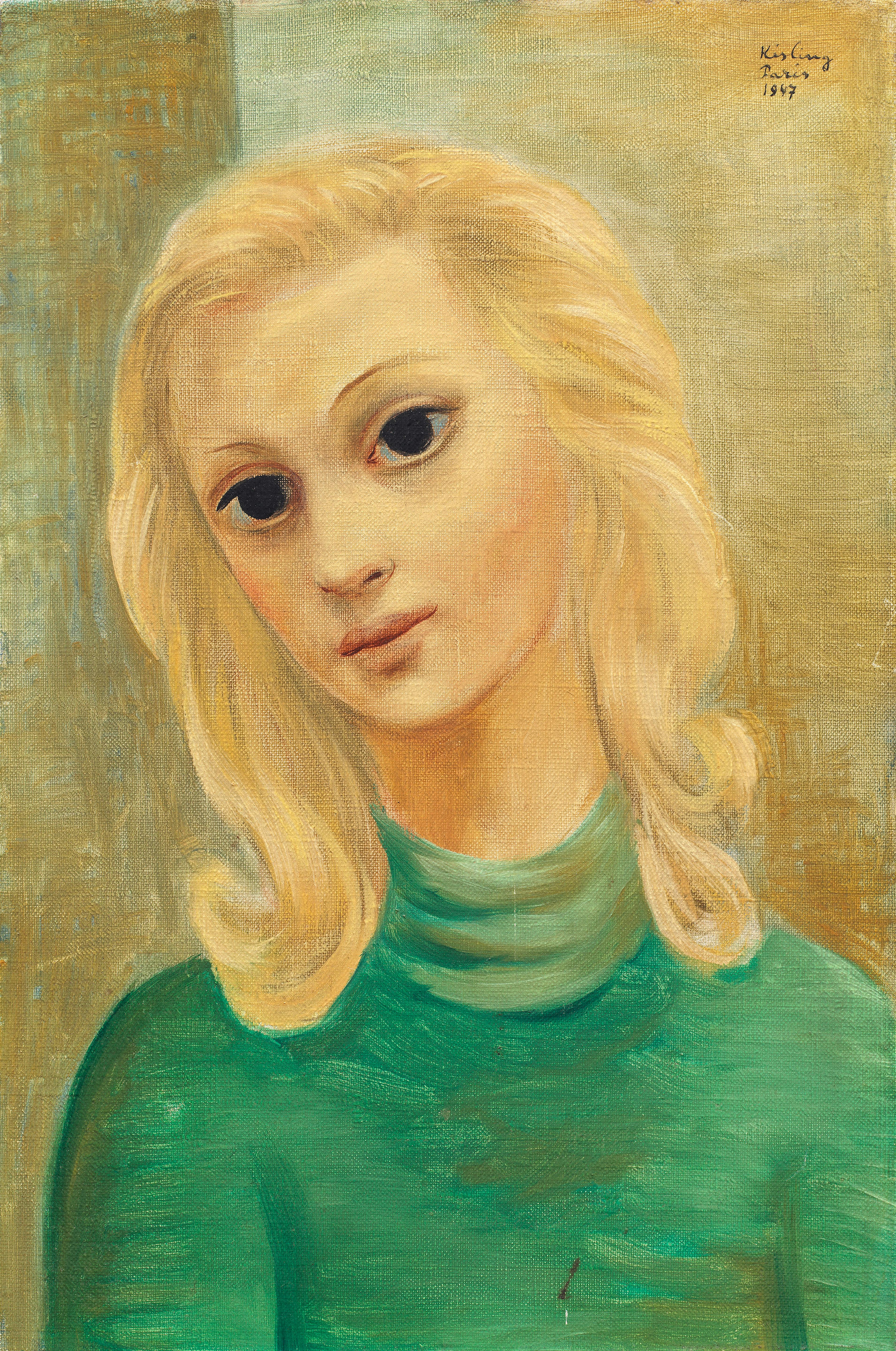 Mojżesz Kisling (1891-1953) „Blondynka", źródło: Bonhams