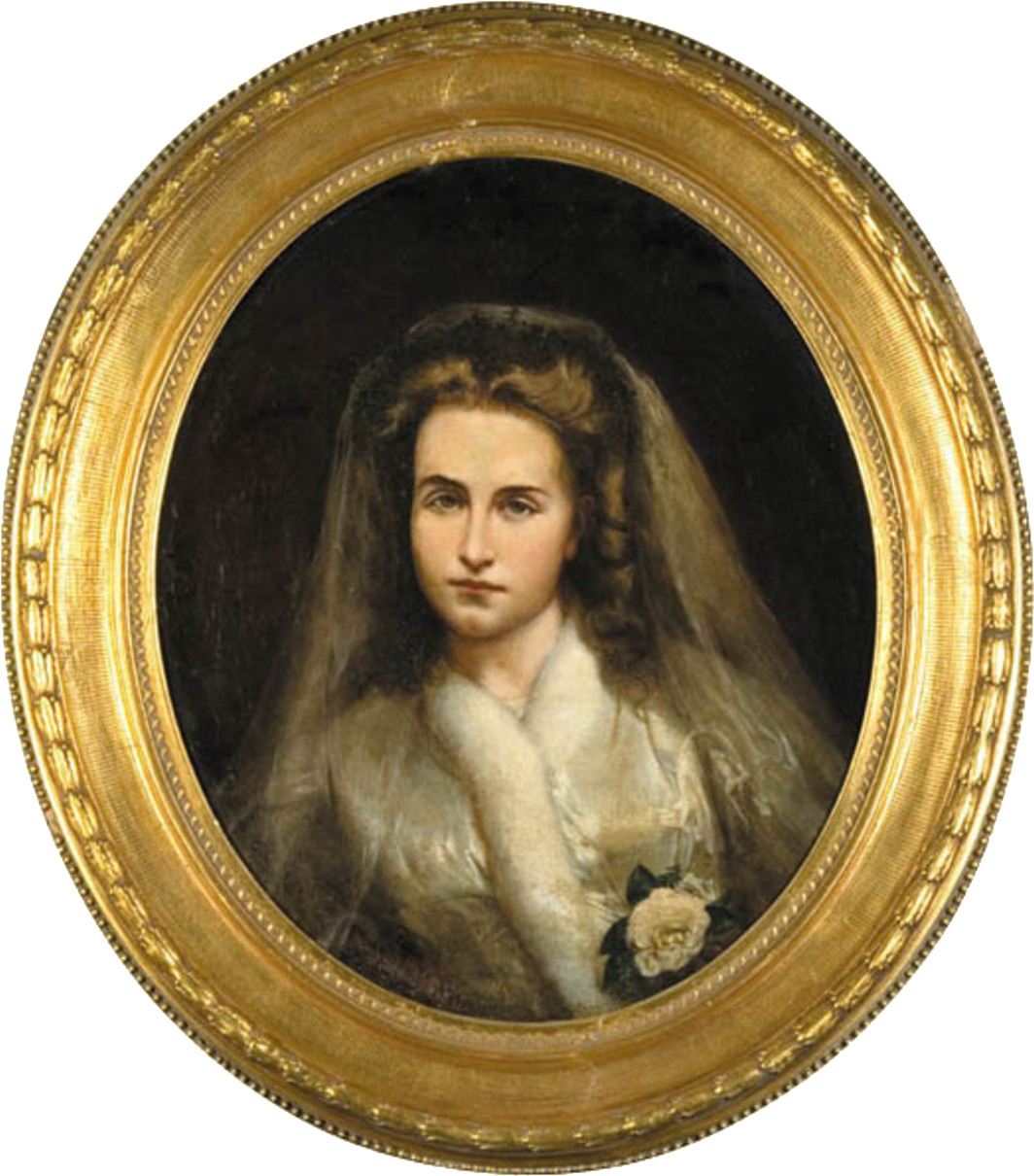 Jędrzej Bronisław Grabowski (1833-1886), "Panna młoda. Portret Marii Niemczynowskiej", 1872 rok, źródło: Agra-Art