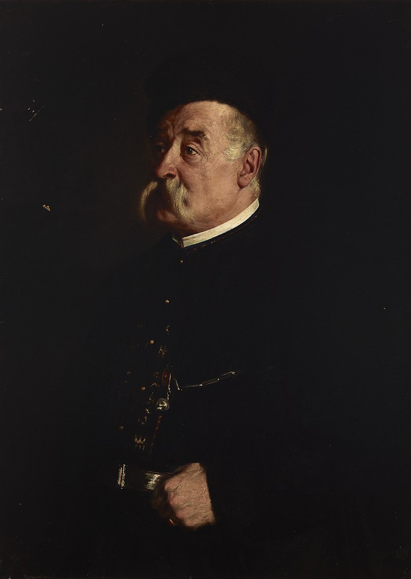 Jędrzej Bronisław Grabowski (1833-1886), "Portret Adama Wyleżyńskiego", 1874 rok, źródło: Muzeum Narodowe w Krakowie