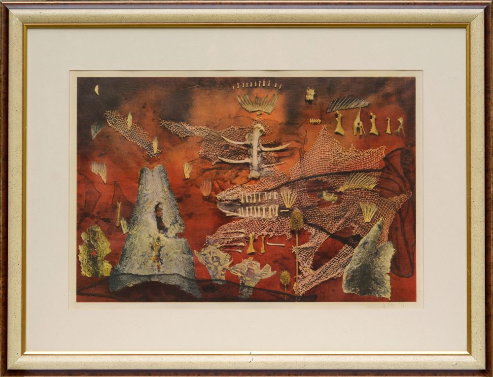 Jonasz Stern (1904-1998), „Kompozycja”, 1969 rok, źródło: Galeria Sztuki ATTIS
