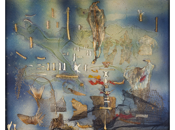 Jonasz Stern (1904-1998), „Scena podwodna”, 1969 rok, źródło: MOCAK