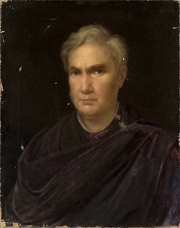 Wojciech Korneli Stattler (1800-1875), "Autoportret", ok. 1850 rok, źródło: Muzeum Narodowe w Warszawie