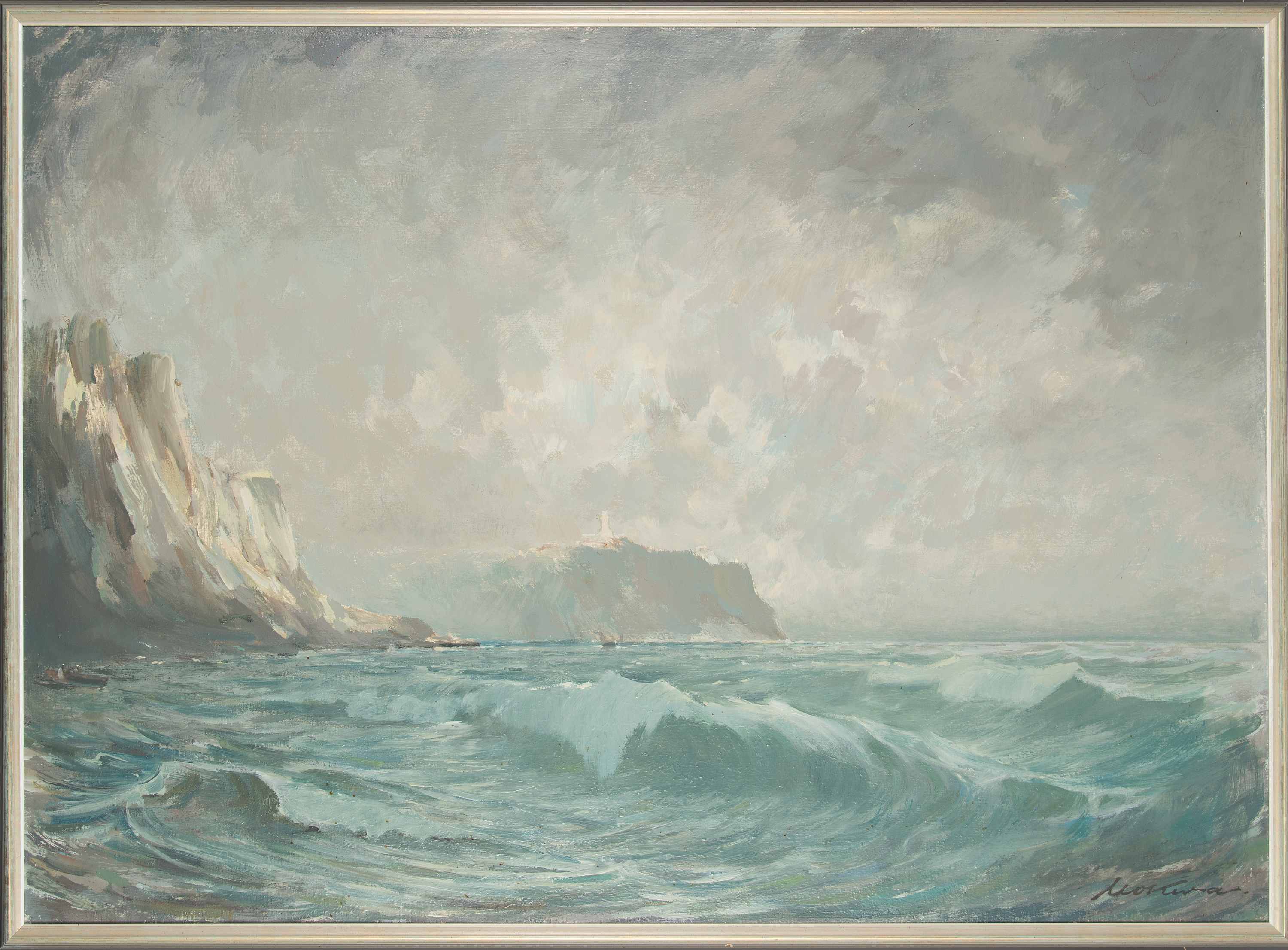 Marian Mokwa (1889-1987) „Morskie wybrzeże”, źródło: Bukowskis
