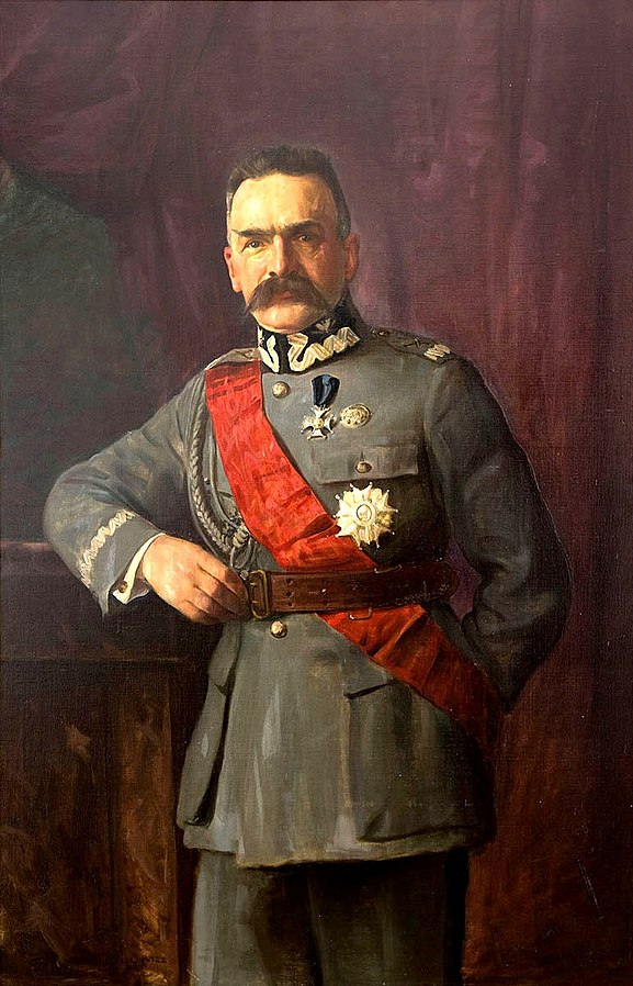 Józef Markiewicz (1874-1932), „Portret Józefa Piłsudskiego”, około 1924 roku, źródło: Muzeum Narodowe w Krakowie