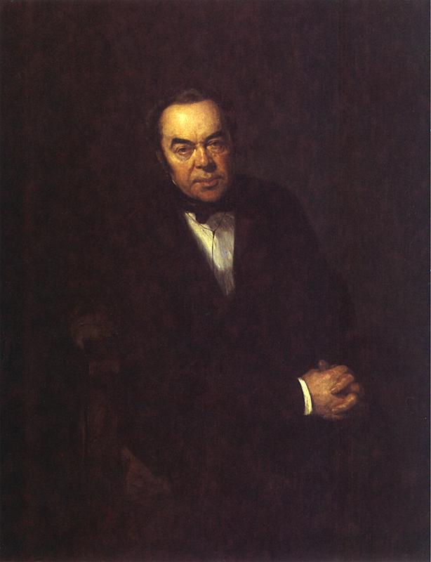 Henryk Rodakowski (1823-1894), „Portret ojca”, 1850 rok, źródło: Muzeum Narodowe w Warszawie
