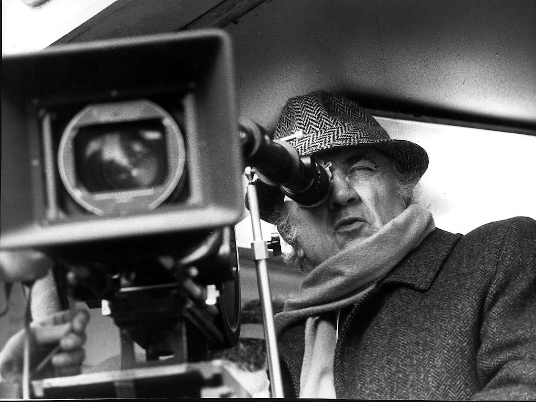Federico Fellini za obiektywem kamery, fot. archiwalna