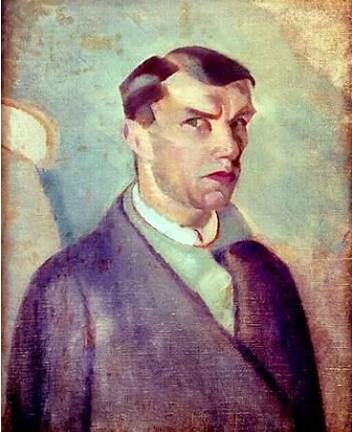 Jacek Mierzejewski (1883-1925), „Autoportret", źródło: ArtNet