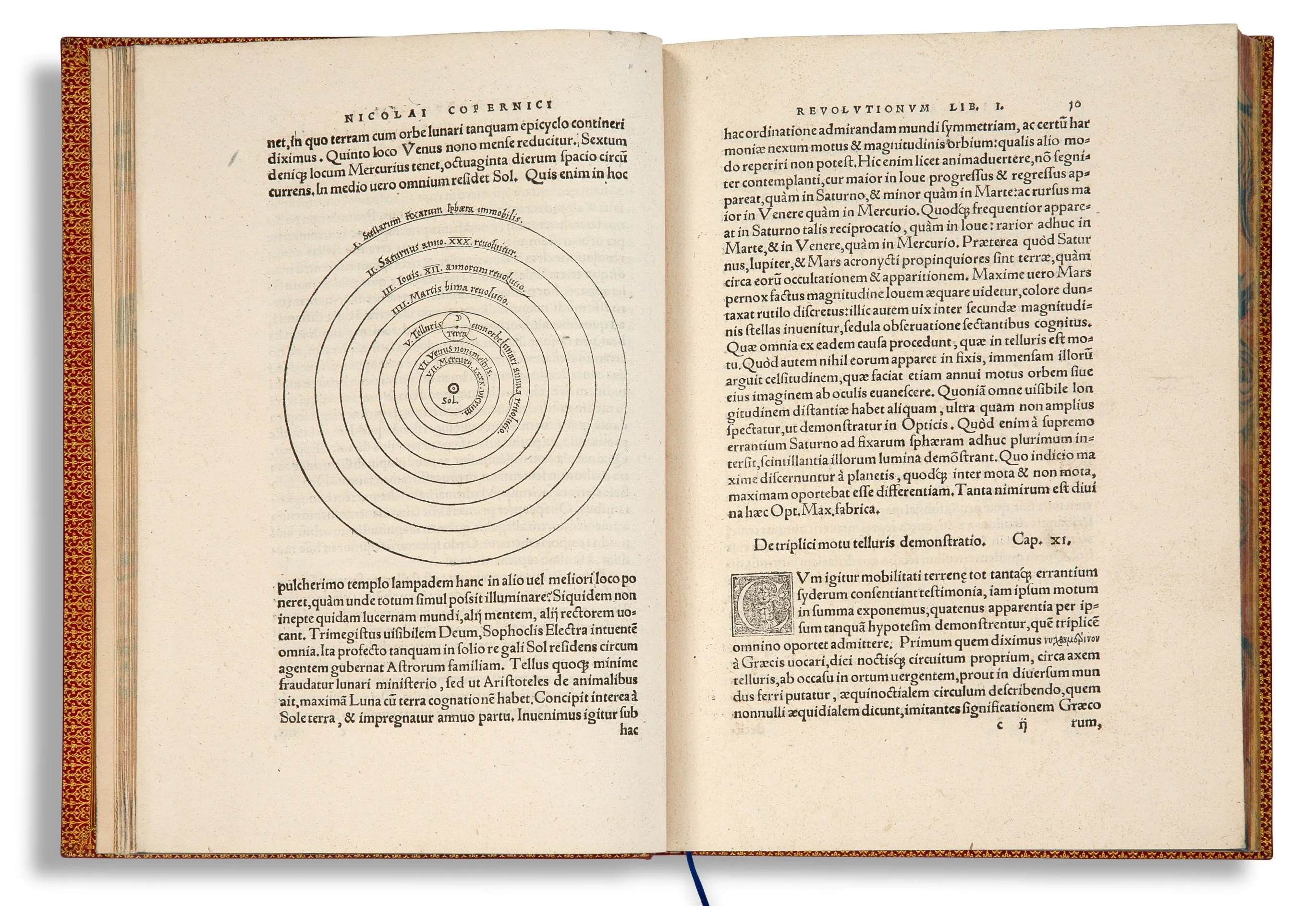 Mikołaj Kopernik (1473-1543) „De revolutionibus orbium coelestium (O obrotach sfer niebieskich)”, źródło: AGUTTES