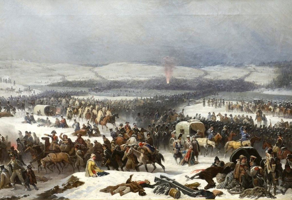 January Suchodolski (1797-1875), „Berezyna”, około 1859 roku, źródło: Muzeum Narodowe w Poznaniu