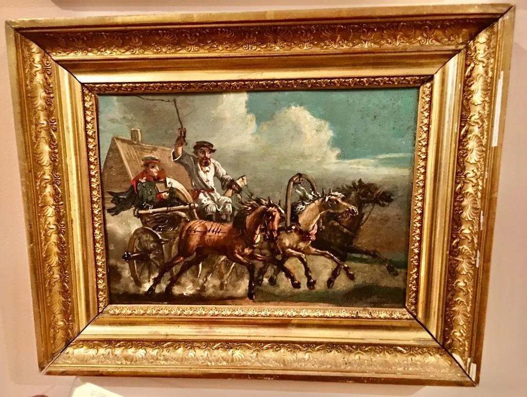 Aleksander Orłowski (1777-1832) "Kurier carski", źródło: Auction Wallstreet