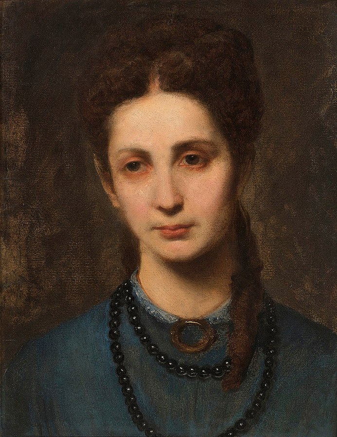 Aleksander Kotsis (1836–1877), „Portret Emilii Dunin-Majewskiej”, źródło: PolswissArt