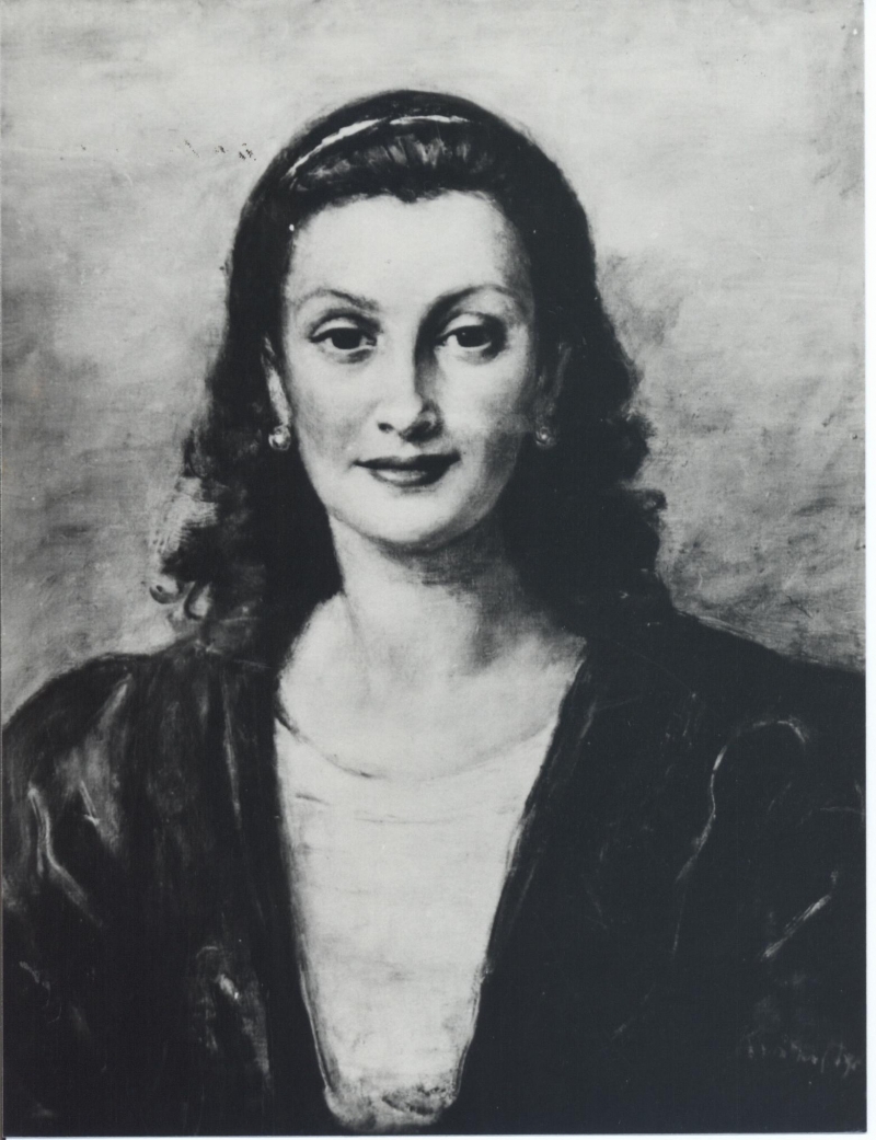Roman Kramsztyk (1885-1942), "Portret Carlotty Bologna", źródło: dzielautracone.gov.pl