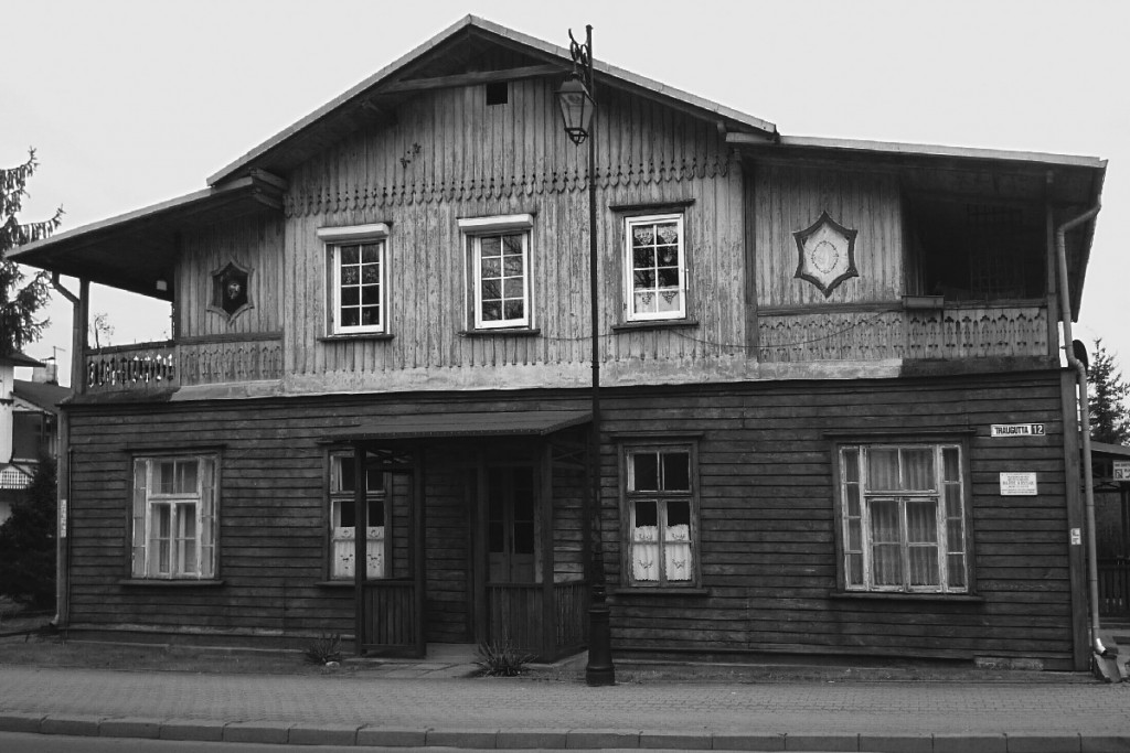 Dom Karola Kossaka w Ciechocinku, fotografia archiwalna
