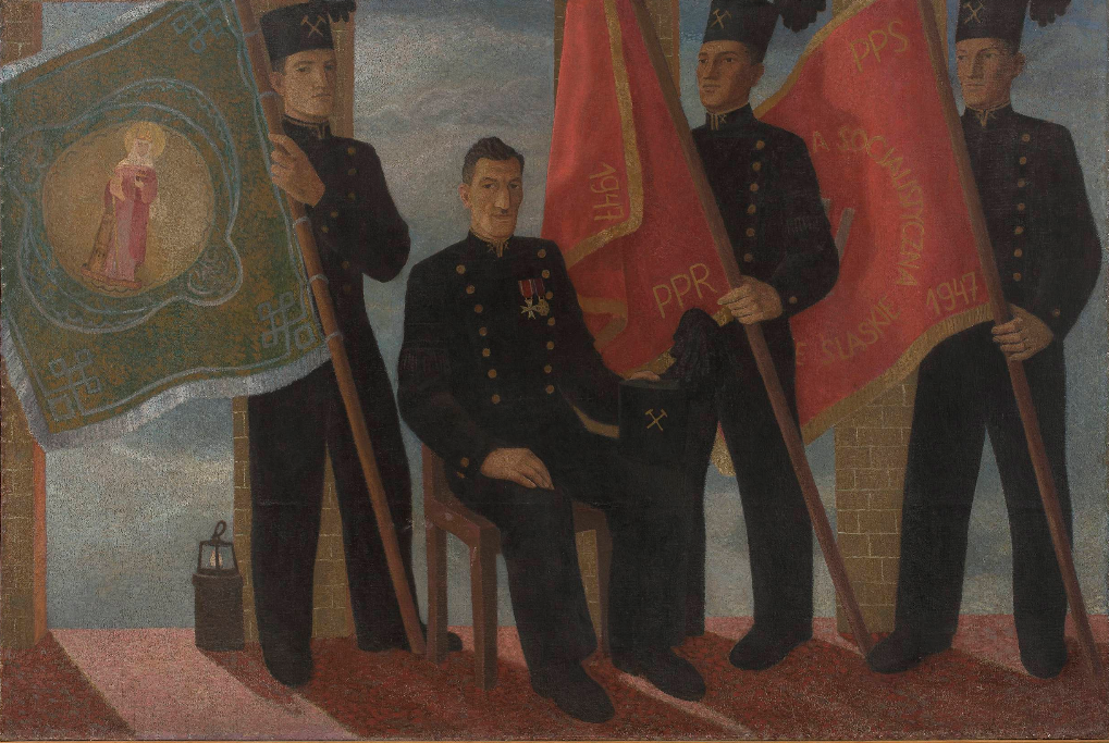 Felicjan Szczęsny Kowarski (1890-1948), „Górnik Pstrowski”, źródło: Muzeum Narodowe w Warszawie