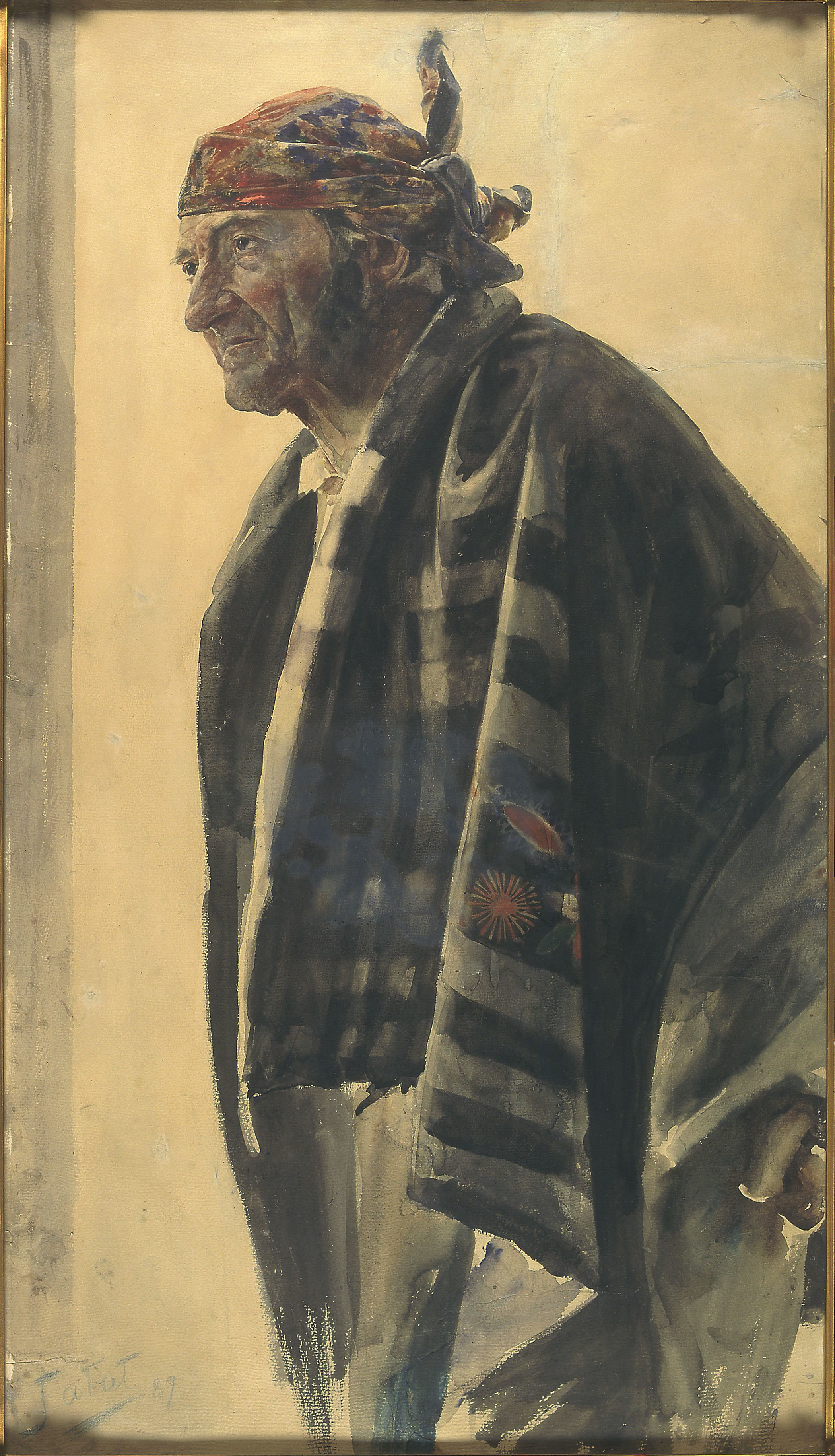 Julian Fałat (1853-1929), "Hiszpan", źródło: Muzeum Narodowe w Warszawie