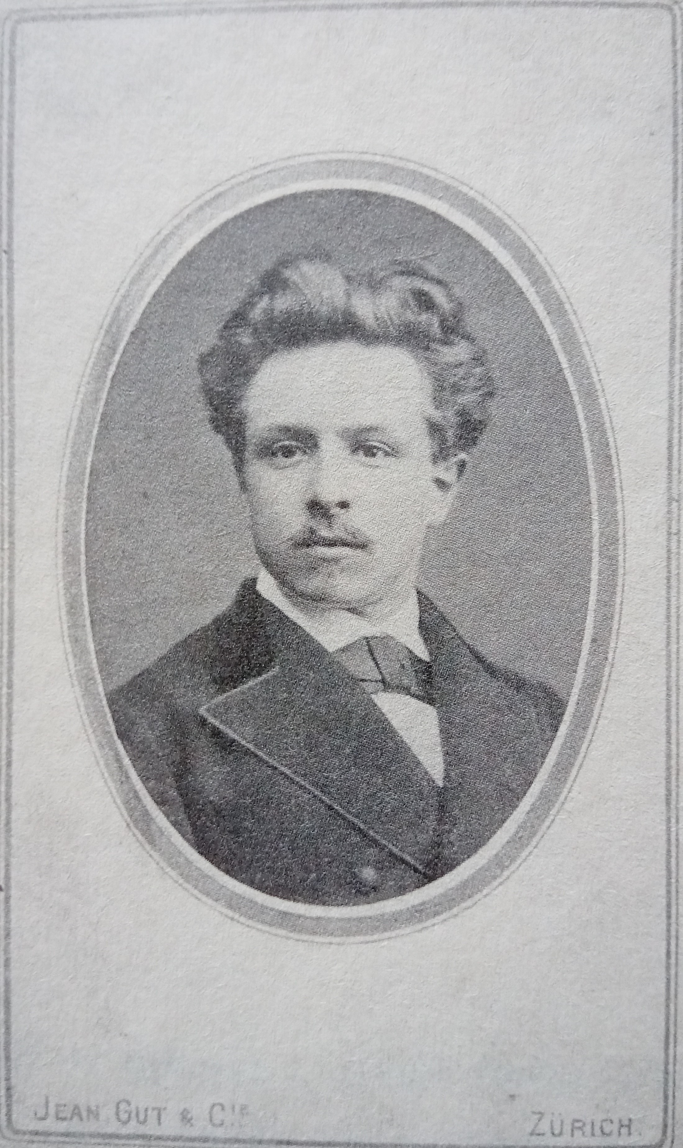 Julian Fałat, Zurych 1874 rok, fotografia archiwalna