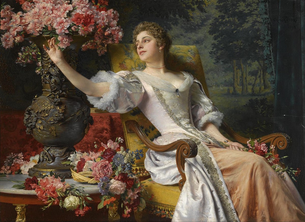 Władysław Czachórski (1850-1911), „Kwiat młodzieży”, 1889 rok, źródło: Sotheby’s
