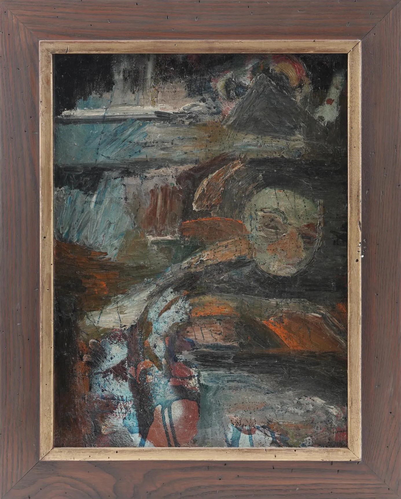 Zygmunt Menkes (1896-1986), "Kompozycja abstrakcyjna", źródło: Antique Arena Inc.