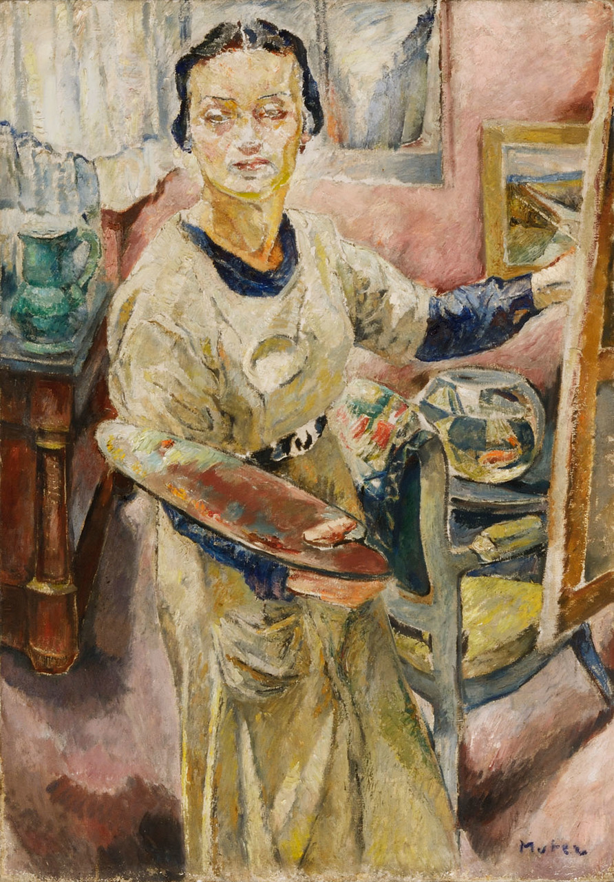 Mela Muter (1876-1967), "Autoportret", ok. 1921 roku, źródło: Desa Unicum