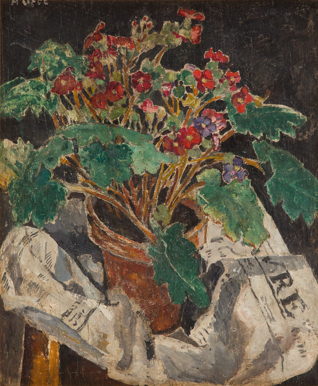 Mela Muter (1876-1967), "Geranium", ok. 1920 roku, źródło: Desa Unicum