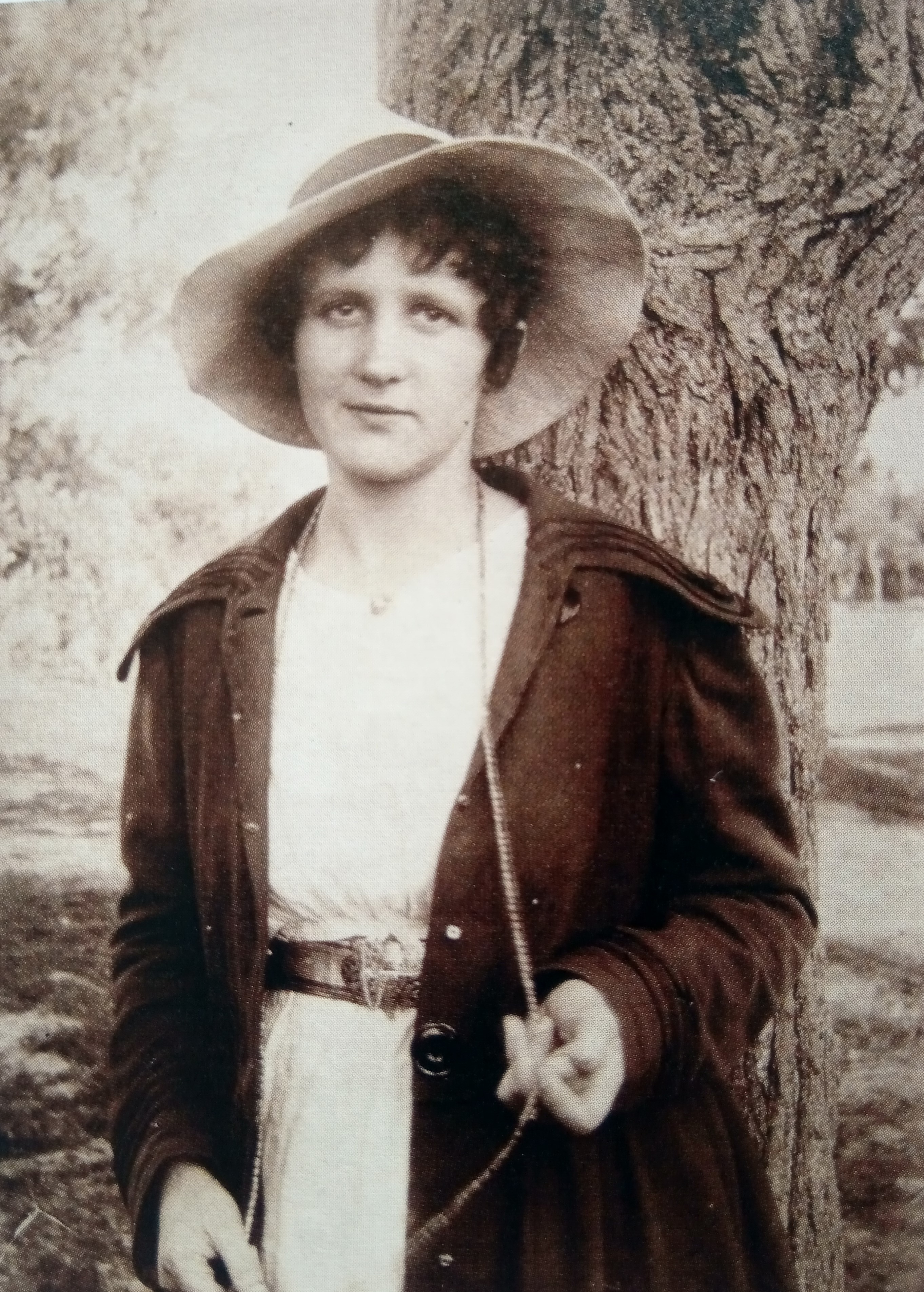 Hanna Rudzka-Cybis, 1919 rok, fotografia archiwalna