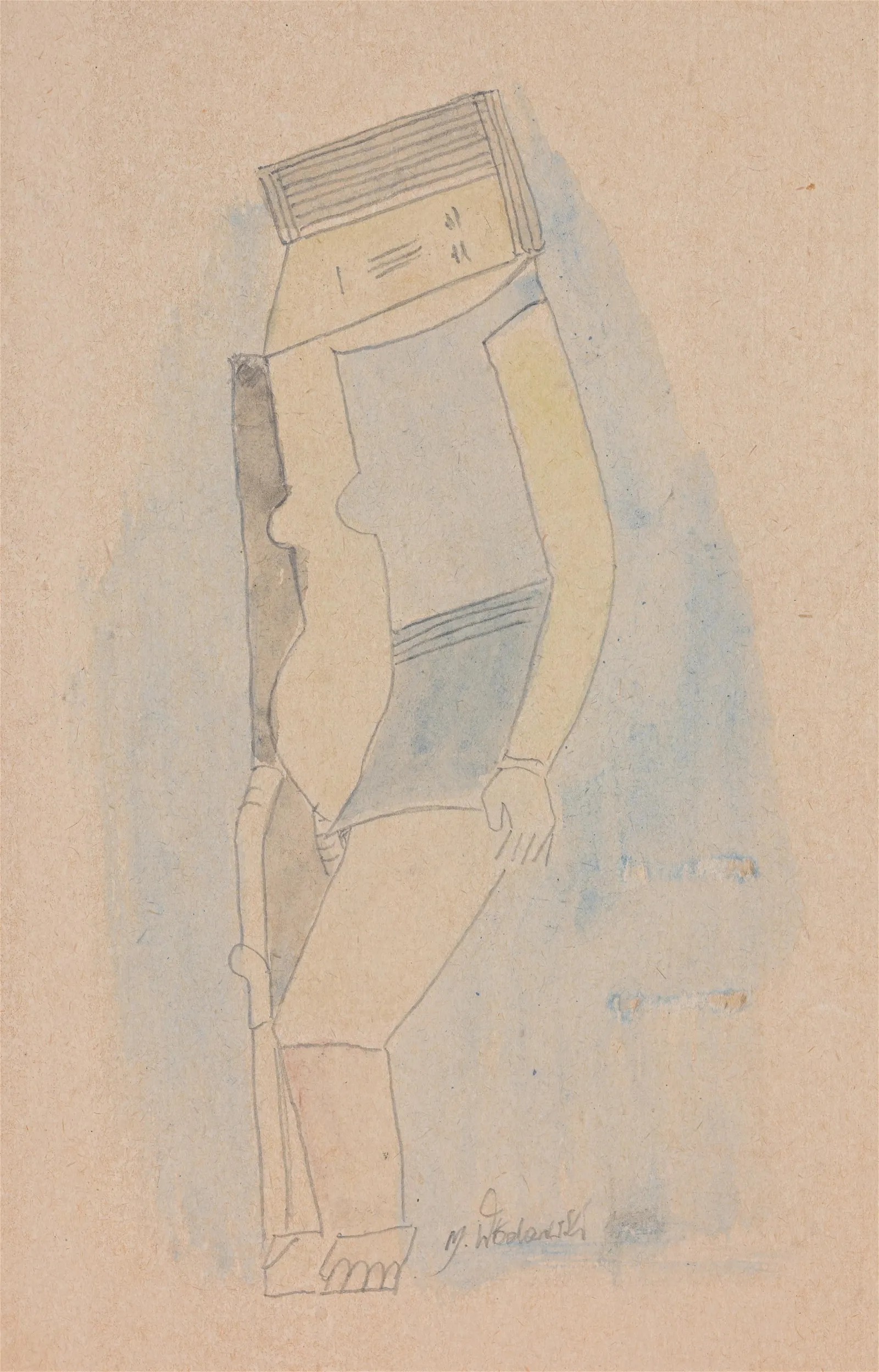 Marek Włodarski (Henryk Streng) (1903-1960) "Figula II", źródło: Helmuth Stone Gallery