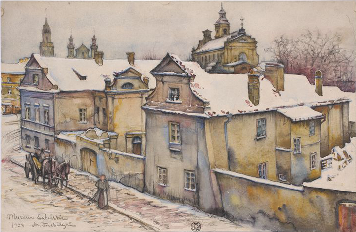 Marian Trzebiński (1871-1942), „Muzeum w Lublinie”, 1923 rok, źródło: Muzeum Narodowe w Warszawie