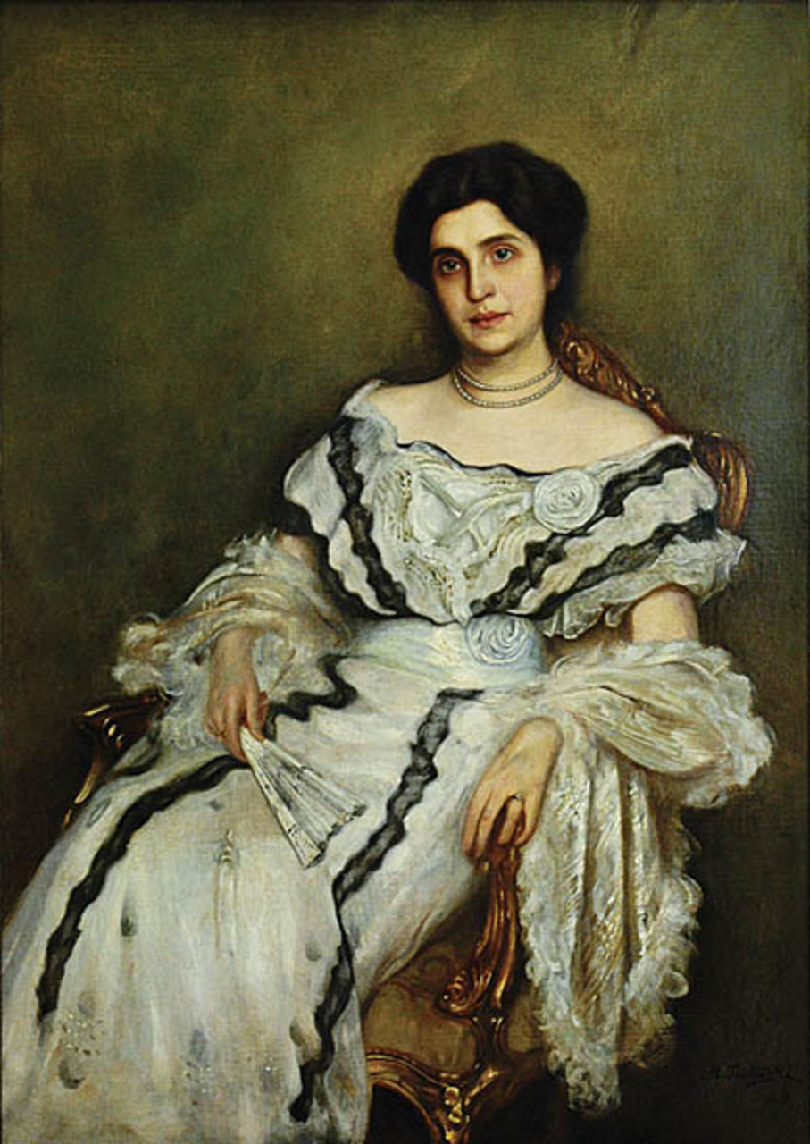 Marian Trzebiński (1871-1942), „Portret damy”, 1908 rok, źródło: Rempex