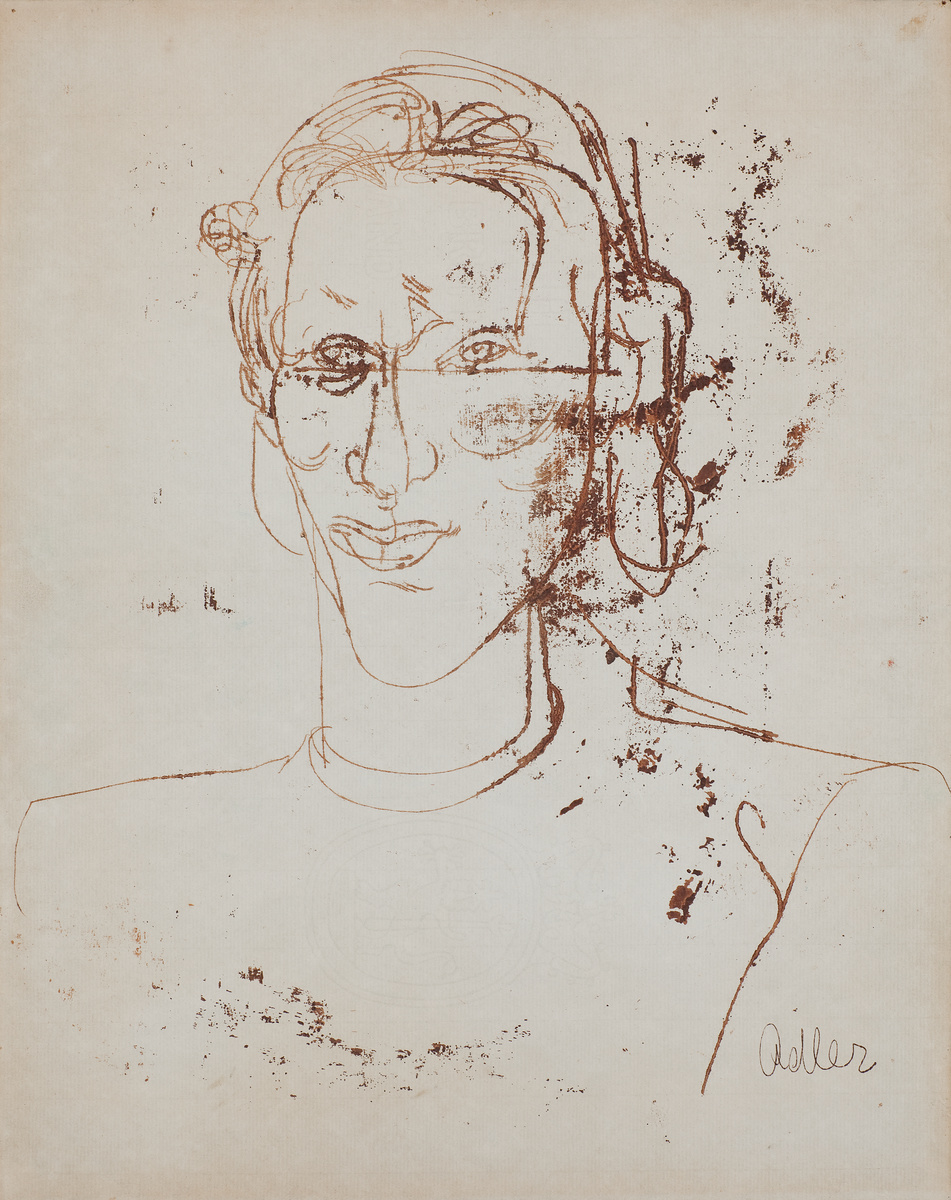 Jankiel Adler (1895-1949), „Portret Heleny Syrkusowej”, źródło: Muzeum Sztuki w Łodzi