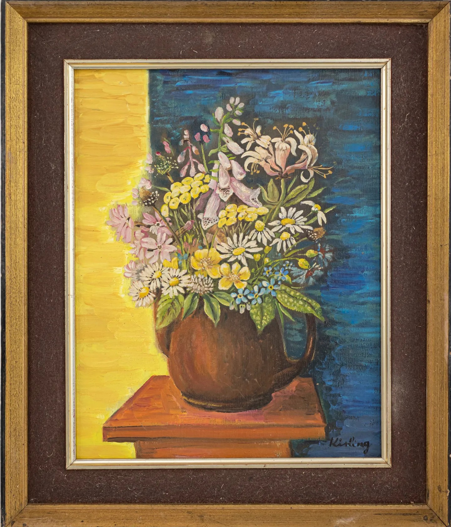 Mojżesz Kisling (1891-1953) "Bukiet polnych kwiatów", źródło: Giorgio Auctions